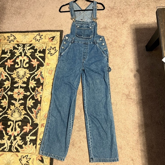 SQZ Authentic Military Clothing. Denim - SOLD*** S SQZ Overalls Vintage Faded Denim Light Wash